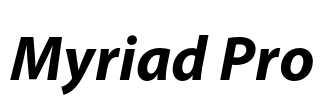 Myriad Pro