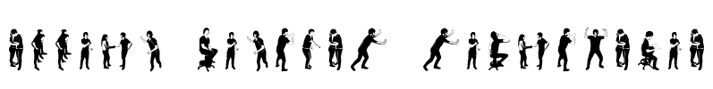 accion dingbat tipografia