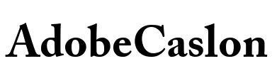 AdobeCaslon