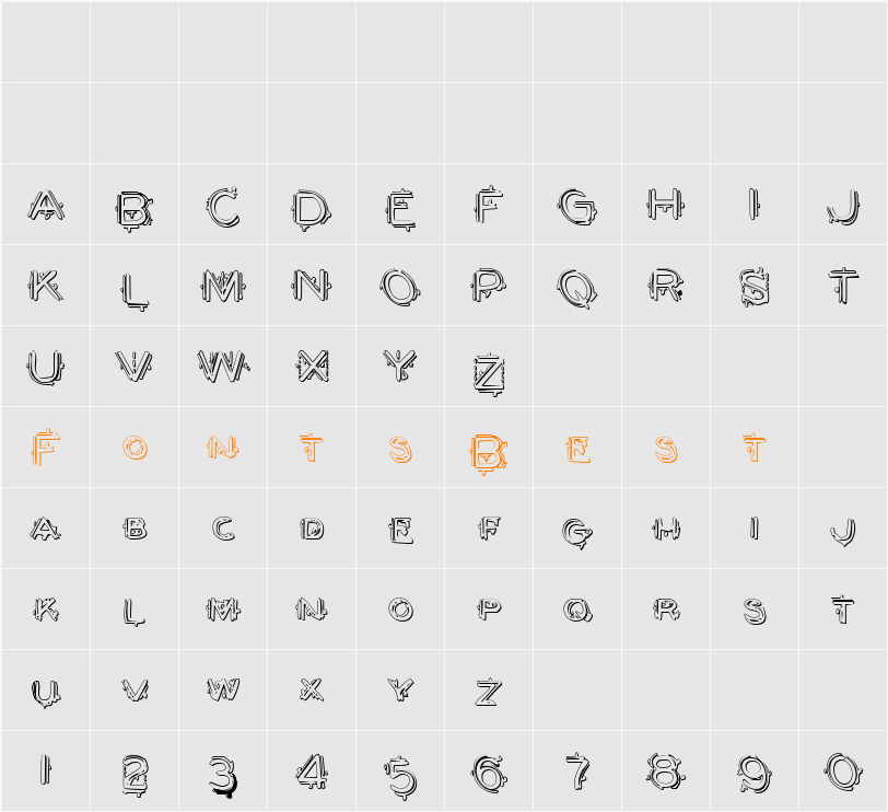 Berserker Shadow Character Map