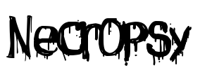 Necropsy Font Image