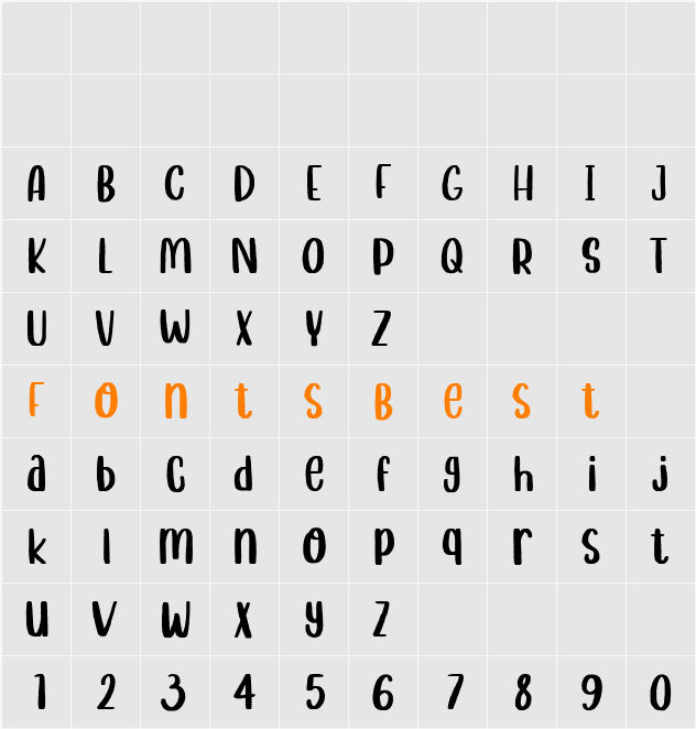 Antiokhia Demo Version Character Map
