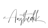 Austhedik Font Image