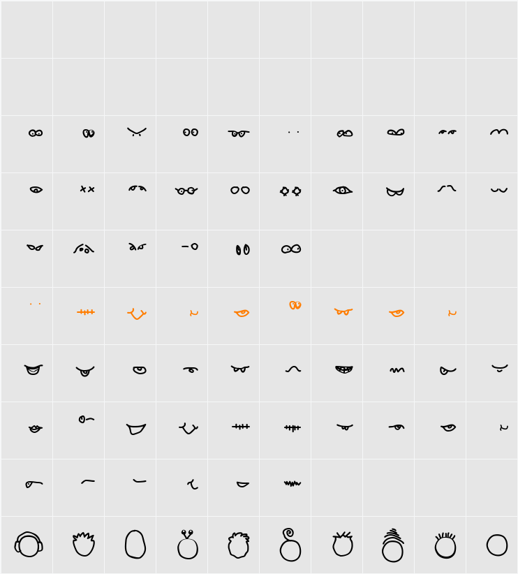 FaceToolsbox Character Map