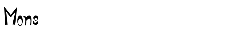 Monstroula Font Image