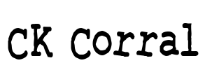 CK Corral Font Image