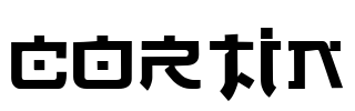 Cortin Font Image