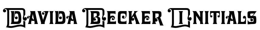 Davida Becker Initials