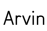 Arvin Font Image