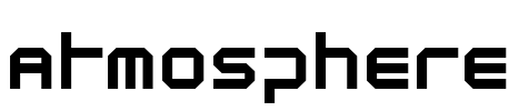 Atmosphere Font Image