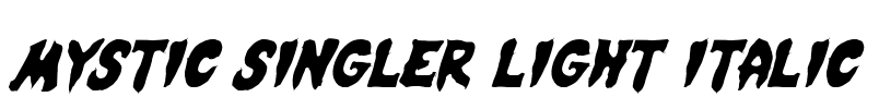 Mystic Singler Light Italic