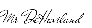 Mr DeHaviland