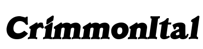 CrimmonItal