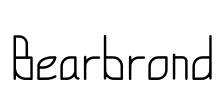 Bearbrond Font Image