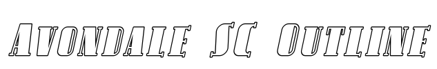 Avondale SC Outline