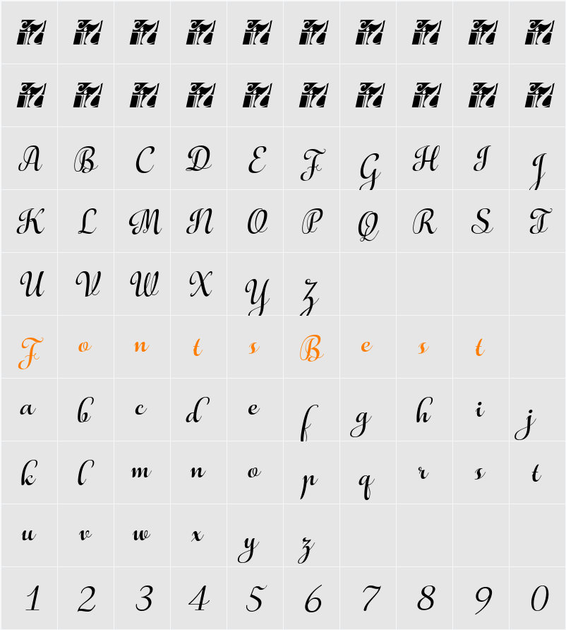 Aulyars Character Map