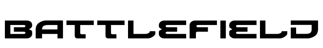 Battlefield Font Image
