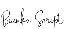 Bianka Script Font Image