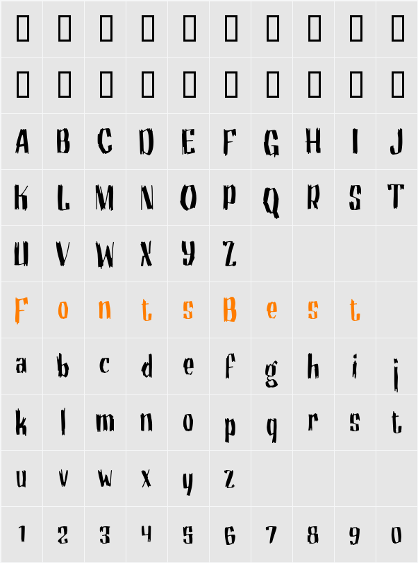 Motrhead Character Map