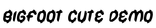 Bigfoot Cute Demo