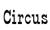 Circus Font Image