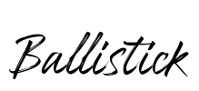 Ballistick Font Image