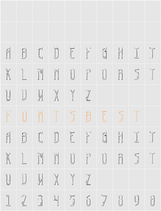 ESPY Character Map