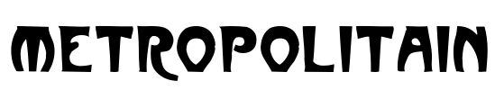 Metropolitain