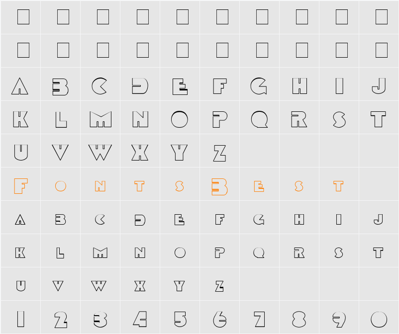 Devendra-Ho Character Map