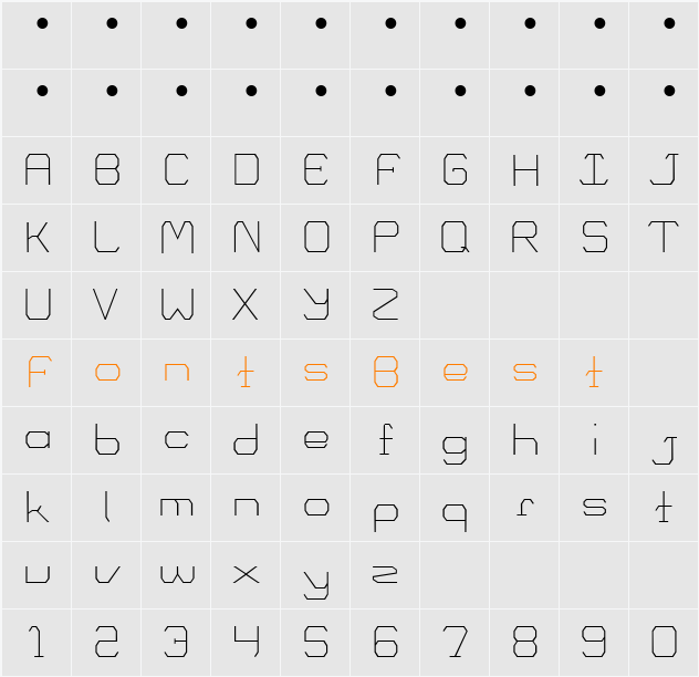 Cisco Character Map