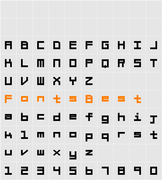 Braciola MS Extrabold Character Map