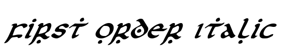 First Order Italic