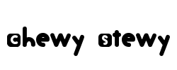 Chewy Stewy Font Image