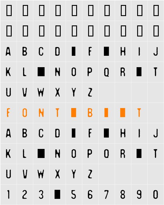 Crack Character Map