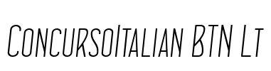 ConcursoItalian BTN Lt