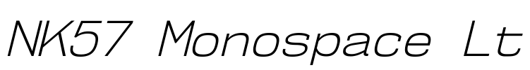 NK57 Monospace Lt