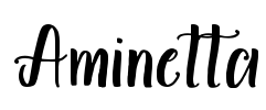 Aminetta Font Image