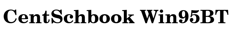 CentSchbook Win95BT