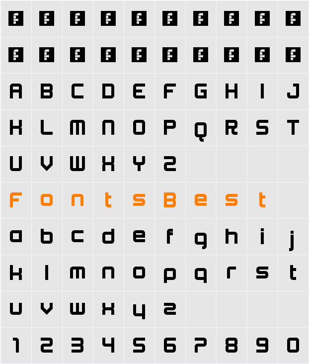 Beta Character Map