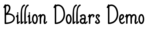 Billion Dollars Demo