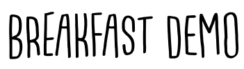 Breakfast DEMO