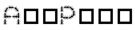 AntPile Font Image