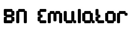 BN Emulator Font Image