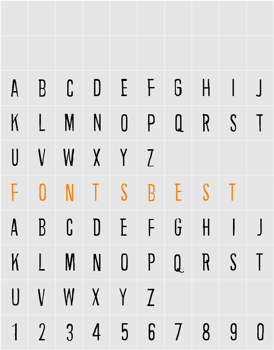 Background noise Character Map