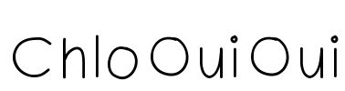 ChloOuiOui Font Image