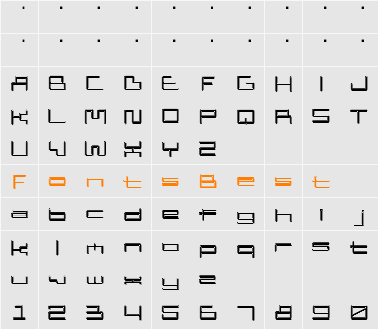D3 PipismS Character Map