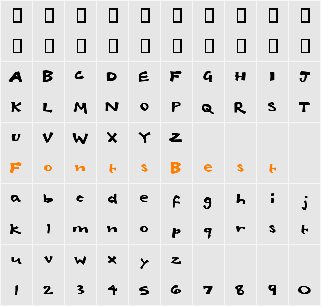 Babelfish Character Map