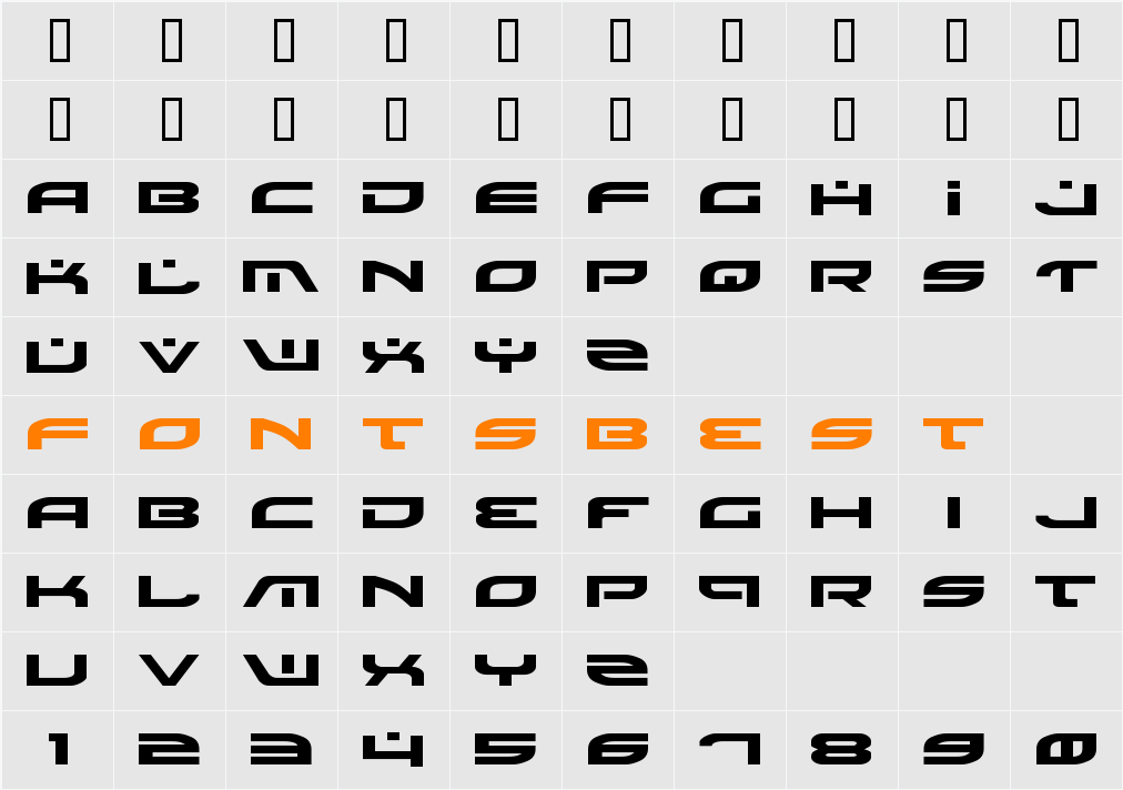 Battlefield Expanded Character Map
