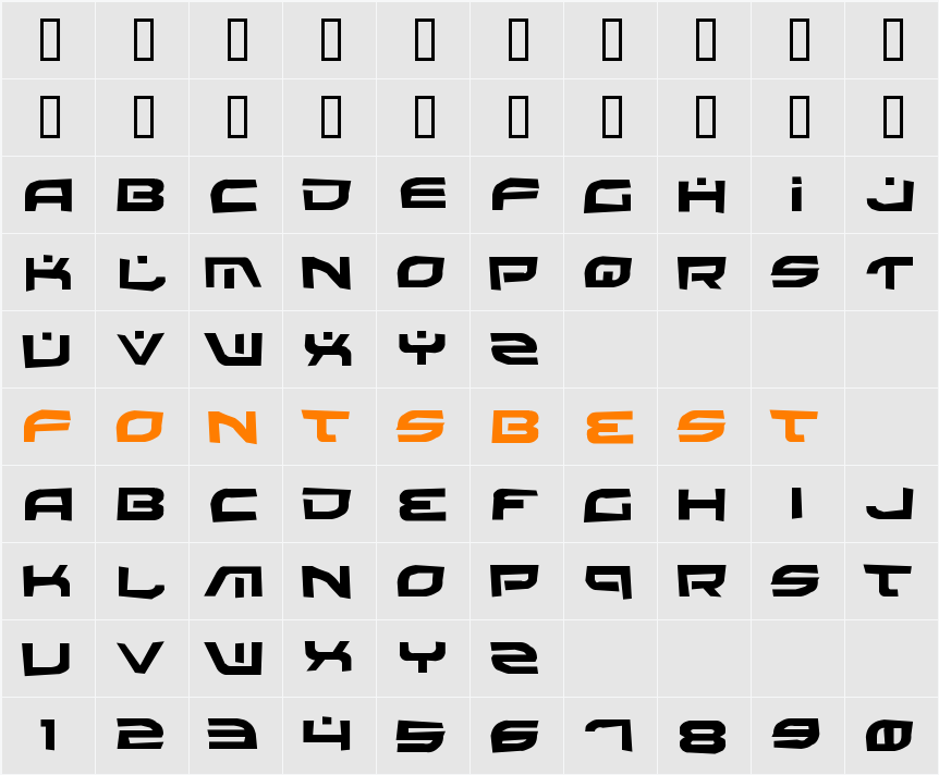 Battlefield Rock Character Map