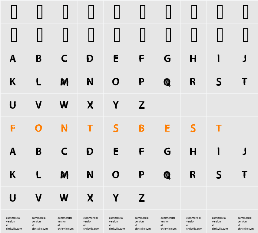 Necro Monger Character Map
